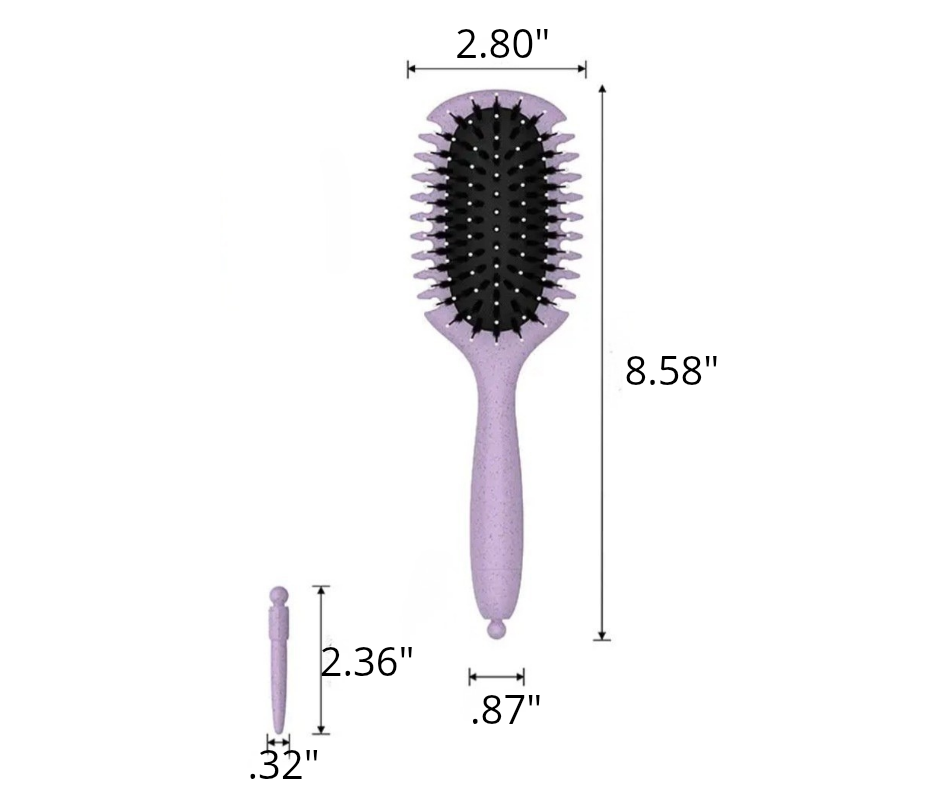Cepillo para cabello rizado